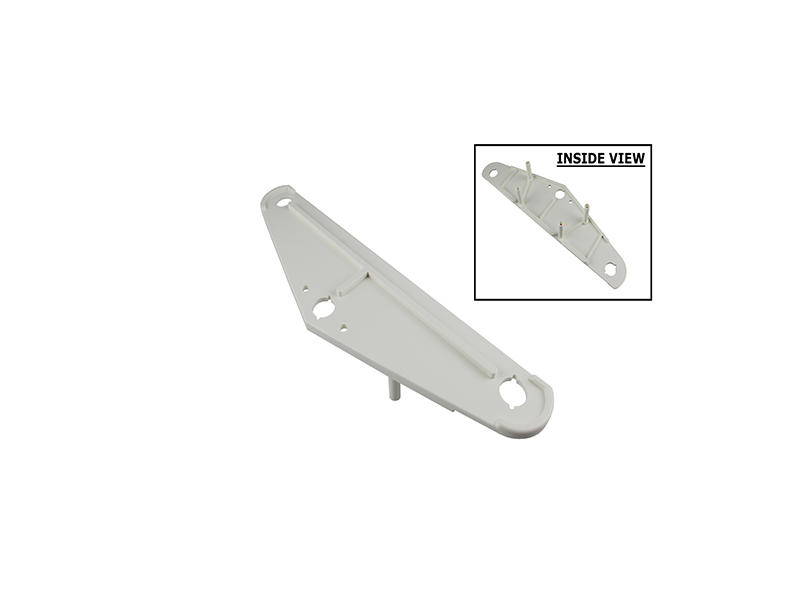 Aquabot Turbo Side Plate 2 Holes White Tomcat Replacement Part 3400b